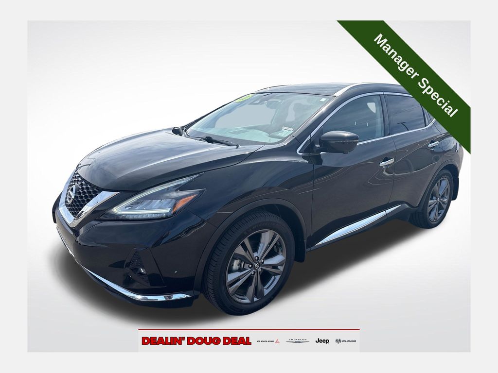 Black 2020 Nissan Murano SUV / Crossover All-Wheel Drive Continuously Variable Transmission