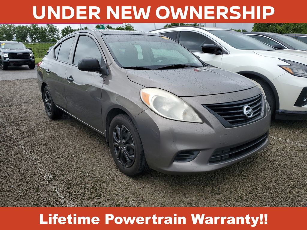Titanium 2014 Nissan Versa 1.6 S Plus Sedan Front-Wheel Drive Continuously Variable Transmission