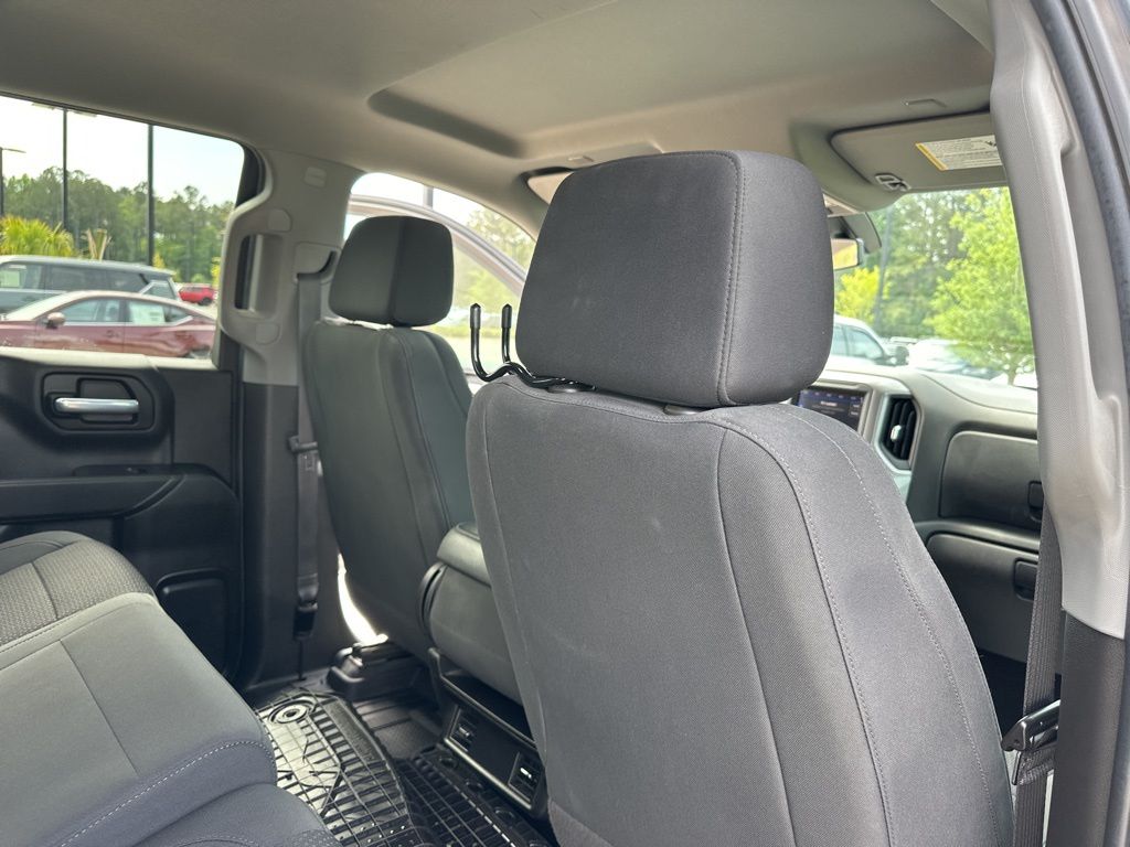 2021 Black Chevrolet Silverado 1500 Custom RWD Truck