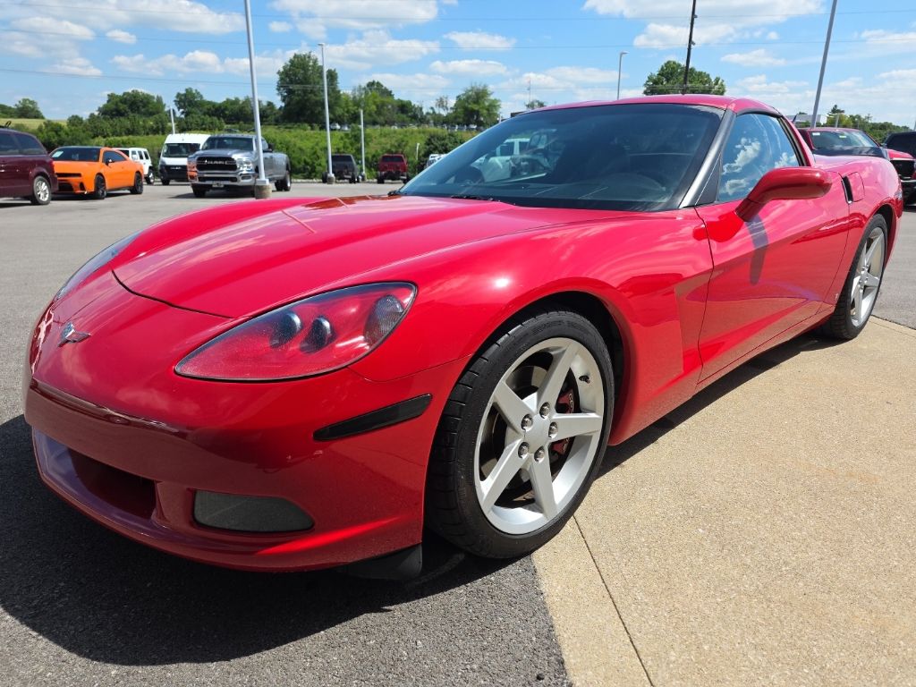 Victory Red 2007 Chevrolet Corvette Coupe RWD Coupe Rear-Wheel Drive 6-Speed Manual