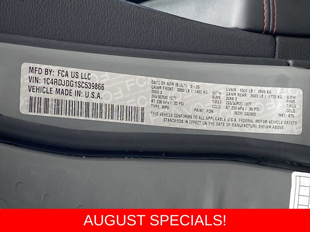 Used 2025 Dodge Durango SUV