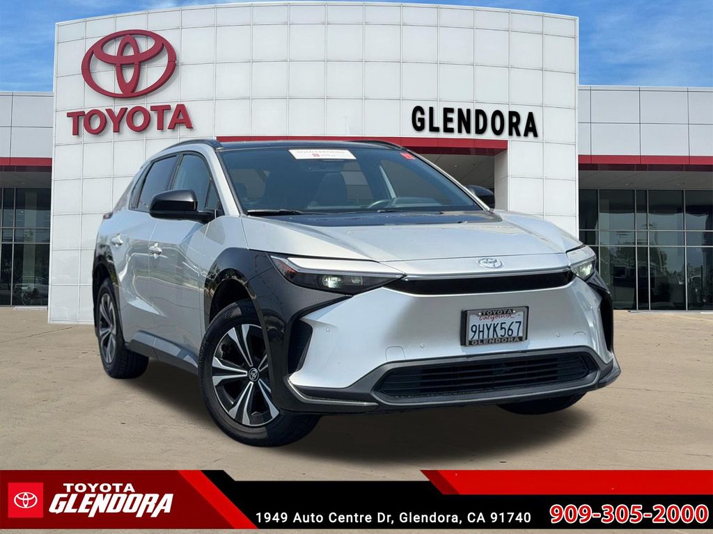 Certified 2023 Toyota bZ4X XLE with VIN JTMAAAAA4PA019556 for sale in Glendora, CA