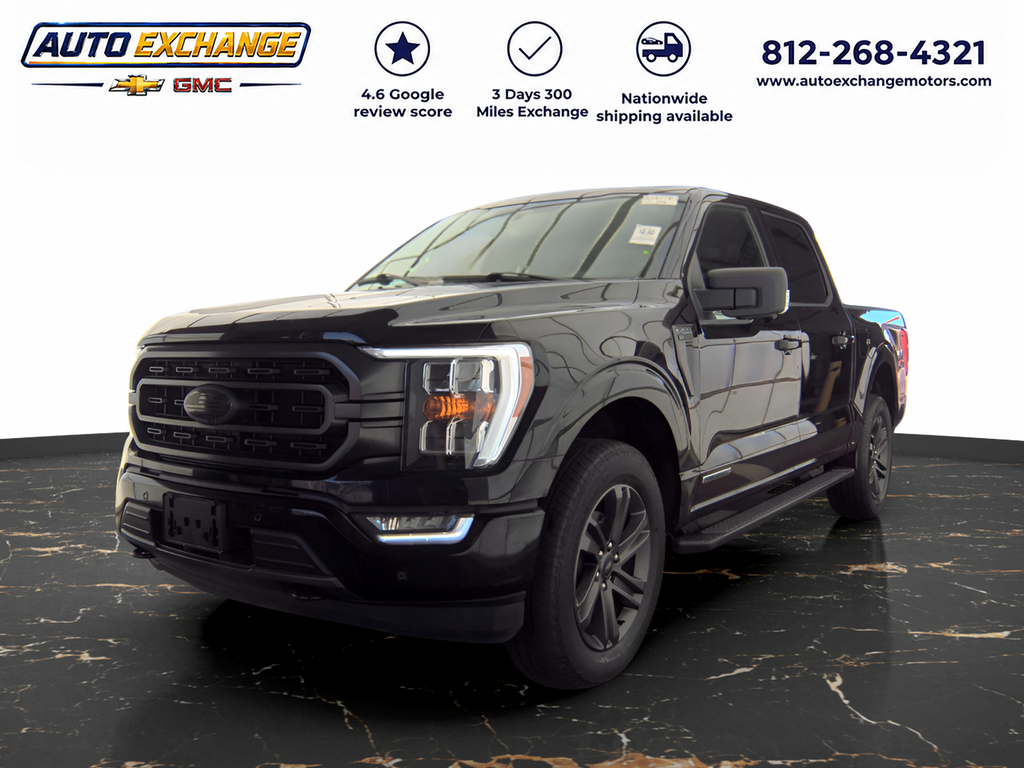 Agate Black Metallic 2023 Ford F-150 Pickup Truck Four-Wheel Drive Automatic