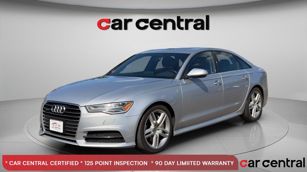 Silver Metallic 2017 Audi A6 Sedan All-Wheel Drive 8-Speed Automatic