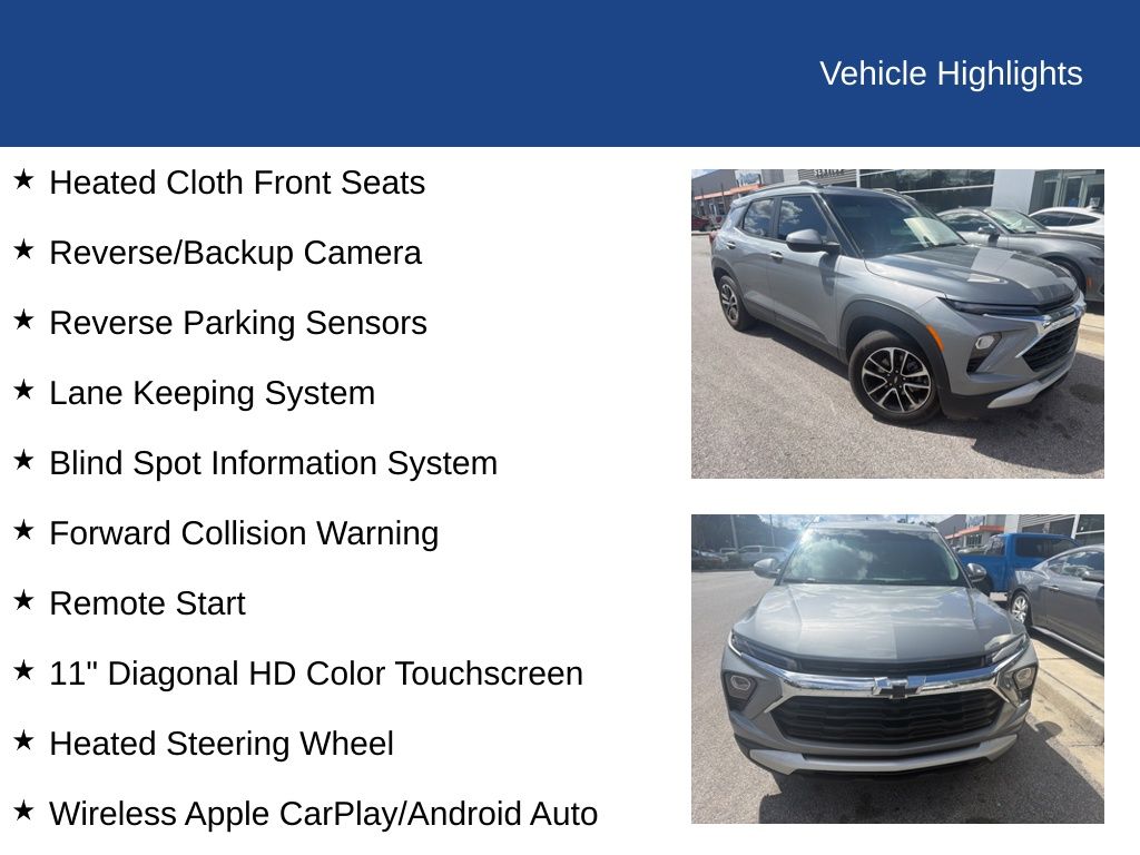 2024 Chevrolet Trailblazer FWD LT