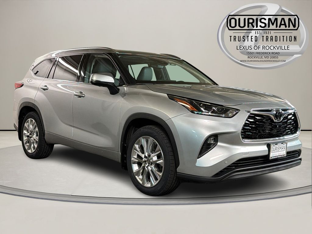Celestial Silver Metallic 2023 Toyota Highlander SUV / Crossover All-Wheel Drive 8-Speed Automatic