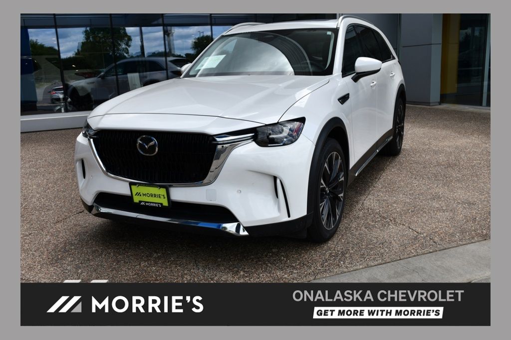 Rhodium White Premium 2024 Mazda CX-90 SUV / Crossover All-Wheel Drive 8-Speed Automatic