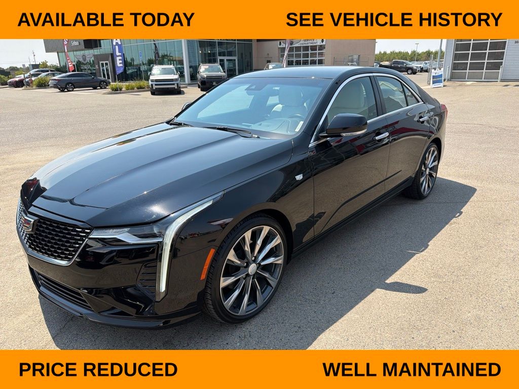 Black Raven 2024 Cadillac CT4 Sedan Rear-Wheel Drive 8-Speed Automatic