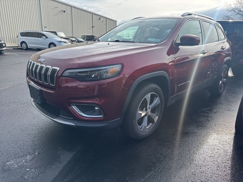 Velvet Red Pearlcoat 2019 Jeep Cherokee Limited 4WD SUV / Crossover Four-Wheel Drive 9-Speed Automatic
