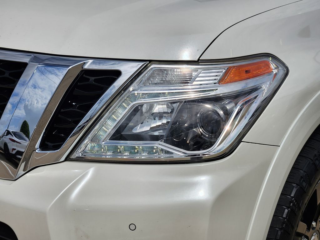 2019 Nissan Armada Platinum White at Bravo Nissan