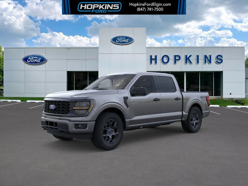Carbonized Gray Metallic 2026 Ford F-150 STX 4dr SuperCrew 4WD Pickup Truck Four-Wheel Drive Automatic