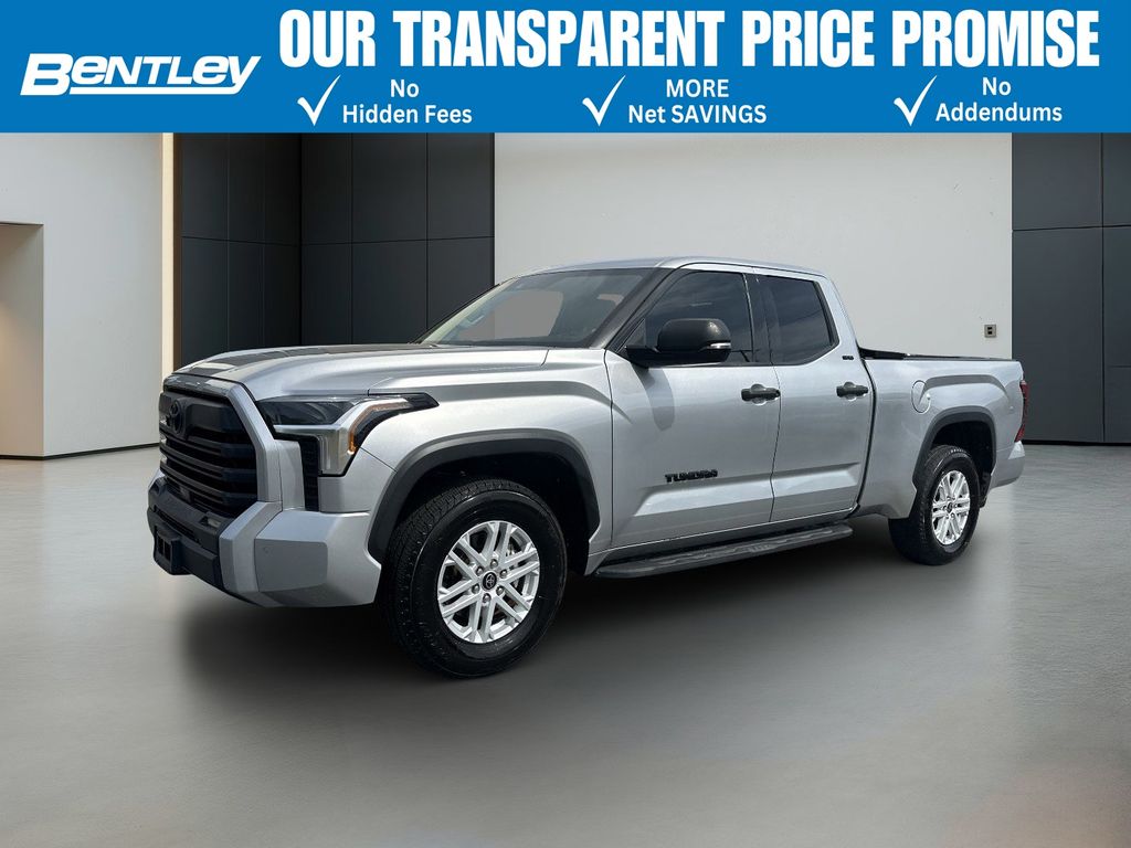 Celestial Silver Metallic 2022 Toyota Tundra Pickup Truck 4X2 Automatic