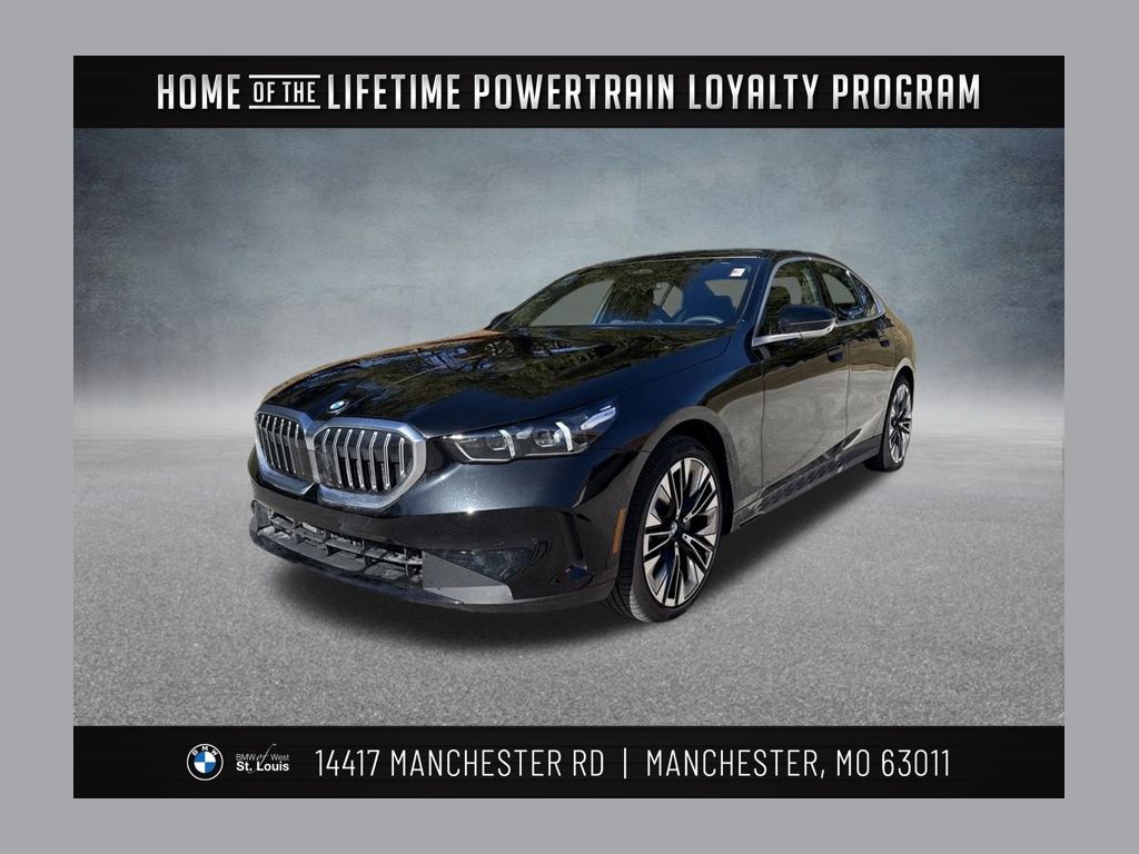 Black Sapphire Metallic 2026 BMW 5 Series Sedan All-Wheel Drive 8-Speed Automatic