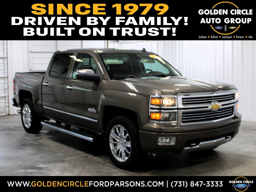 Brownstone Metallic 2014 Chevrolet Silverado 1500 Pickup Truck Four-Wheel Drive 6-Speed Automatic Overdrive