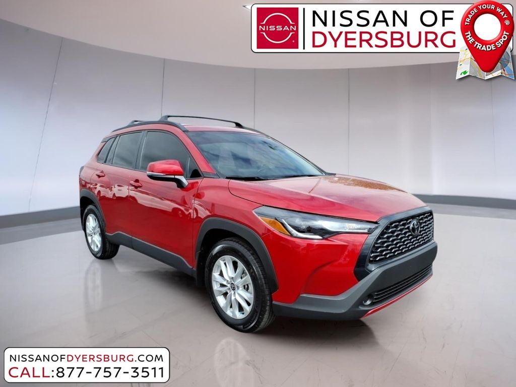 Red 2024 Toyota Corolla Cross LE FWD SUV / Crossover Front-Wheel Drive Continuously Variable Transmission