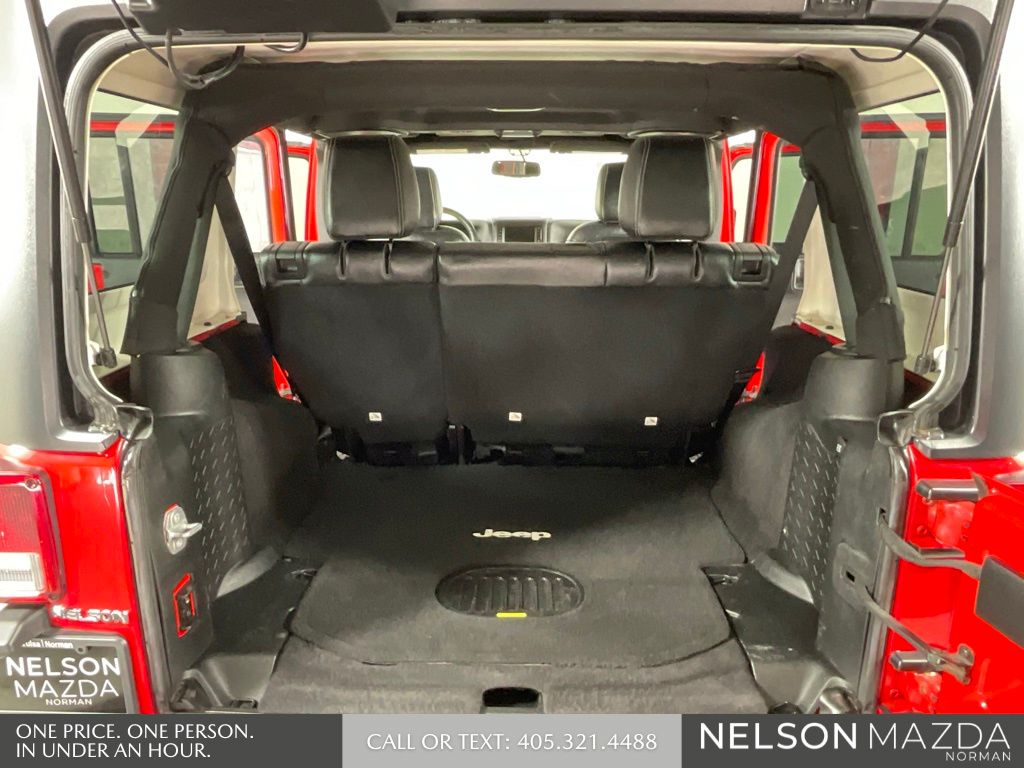 Used 2016 Red Jeep Unlimited Rubicon image 13