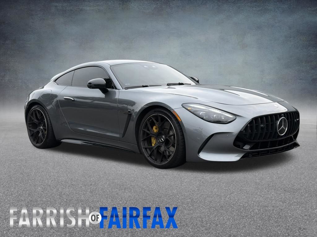 Obsidian Black Metallic 2024 Mercedes-Benz AMG GT Coupe All-Wheel Drive 9-Speed Automatic