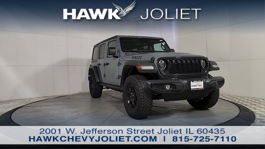 Anvil Clear Coat 2024 Jeep Wrangler SUV / Crossover Four-Wheel Drive 8-Speed Automatic