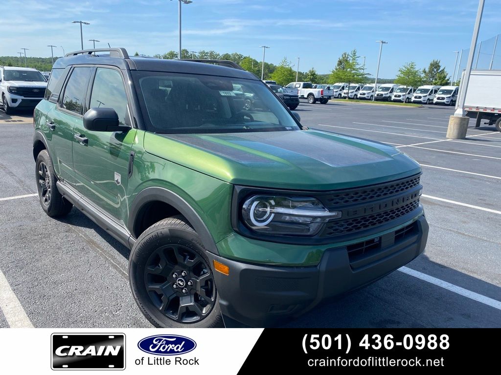 Green Metallic 2025 Ford Bronco Sport SUV / Crossover All-Wheel Drive 8-Speed Automatic