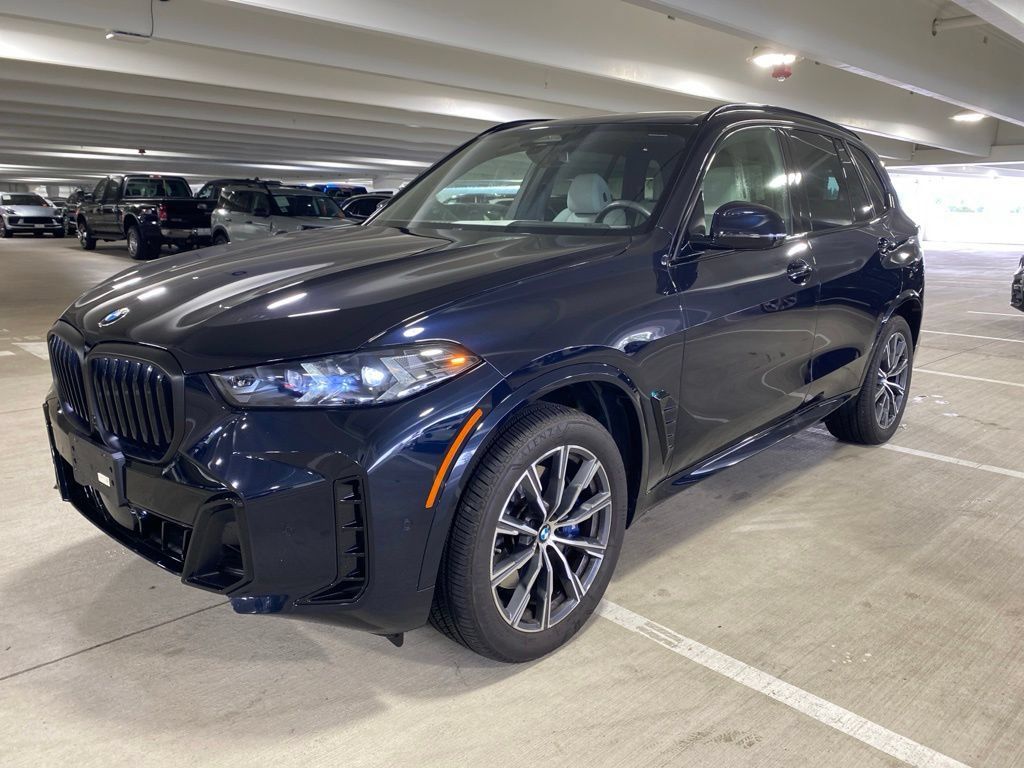 Carbon Black Metallic 2025 BMW X5 SUV / Crossover All-Wheel Drive 8-Speed Automatic