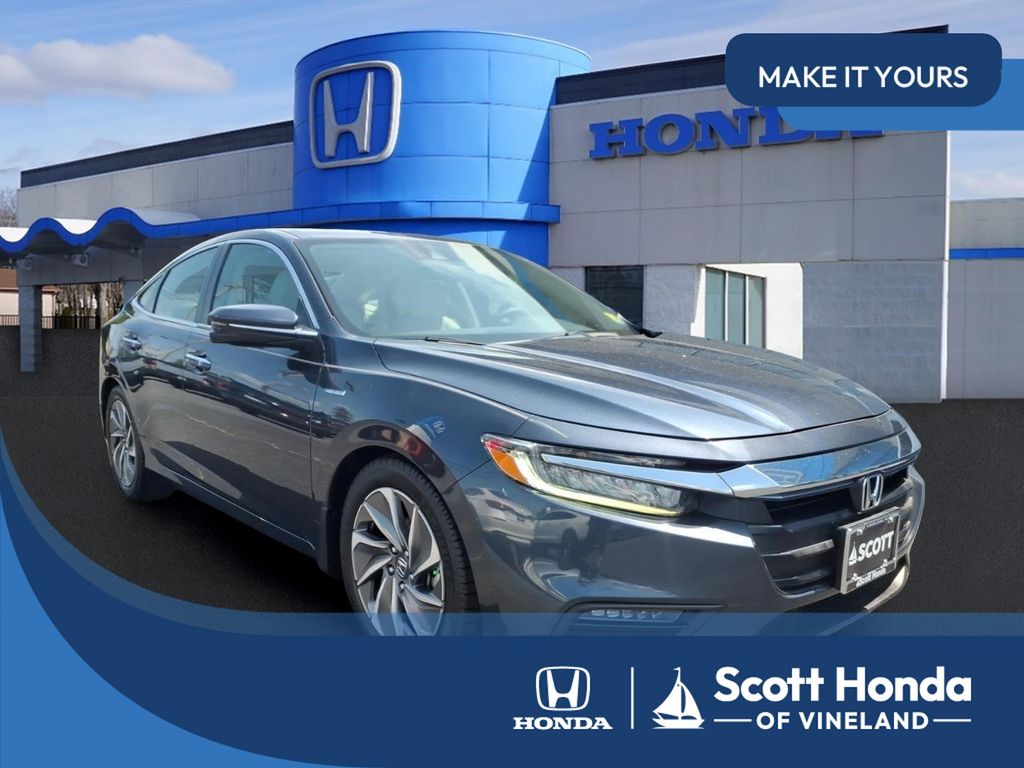 Cosmic Blue Metallic 2019 Honda Insight Touring Sedan FWD Sedan Front-Wheel Drive Continuously Variable Transmission