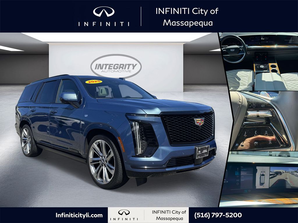 Deep Sea Metallic 2025 Cadillac Escalade SUV / Crossover Four-Wheel Drive Automatic