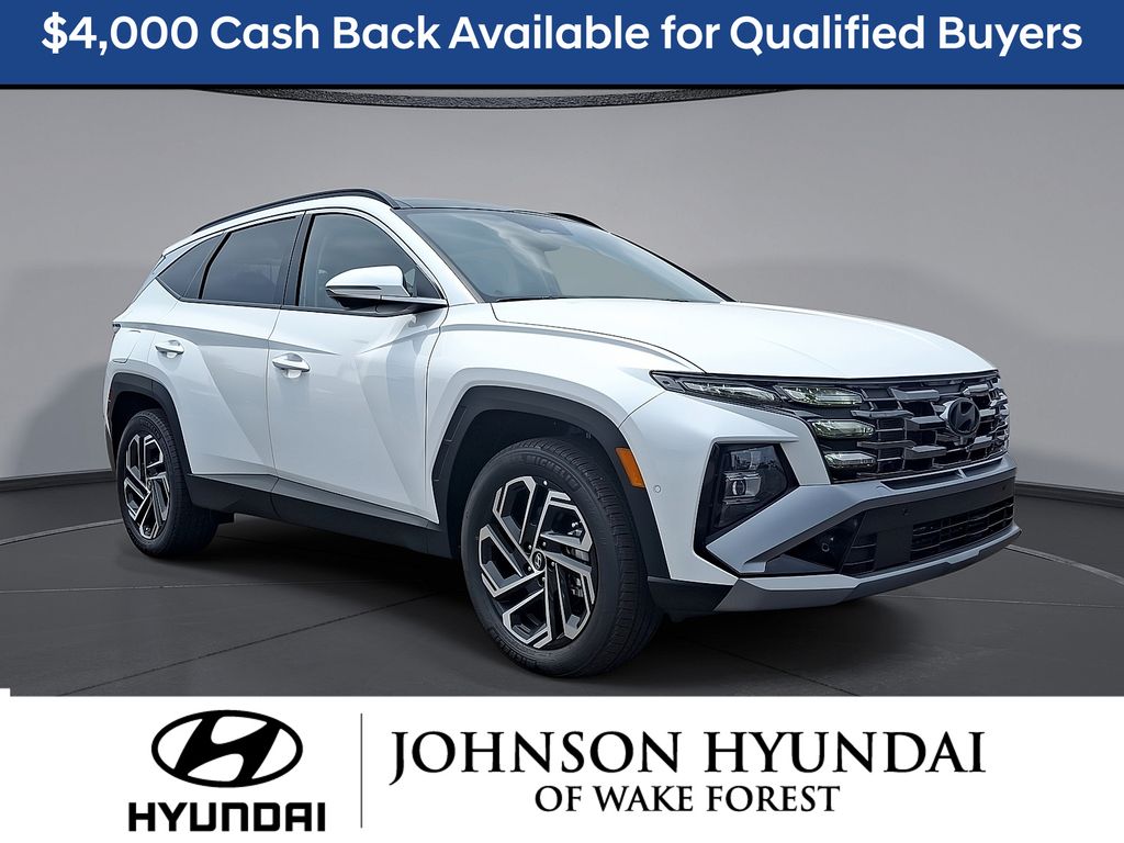 Creamy White Pearl 2026 Hyundai Tucson Hybrid Plug-In SUV / Crossover All-Wheel Drive 6-Speed Automatic