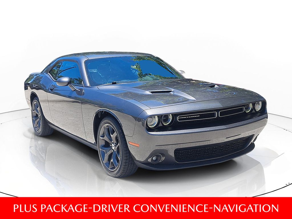 Gray (Granite Crystal Metallic Clearcoat) 2019 Dodge Challenger Coupe Rear-Wheel Drive 8-Speed Automatic