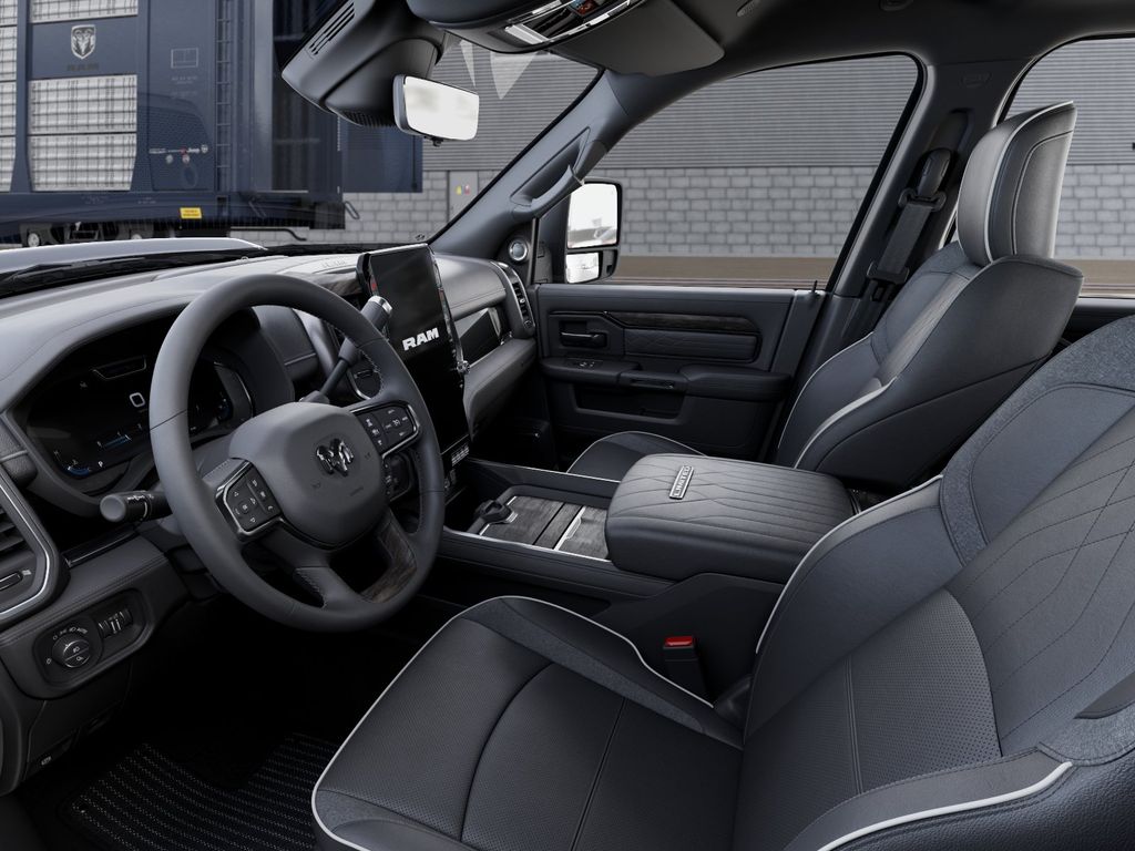 New 2026 Diamond Black Crystal Pearlcoat Ram Limited image 22