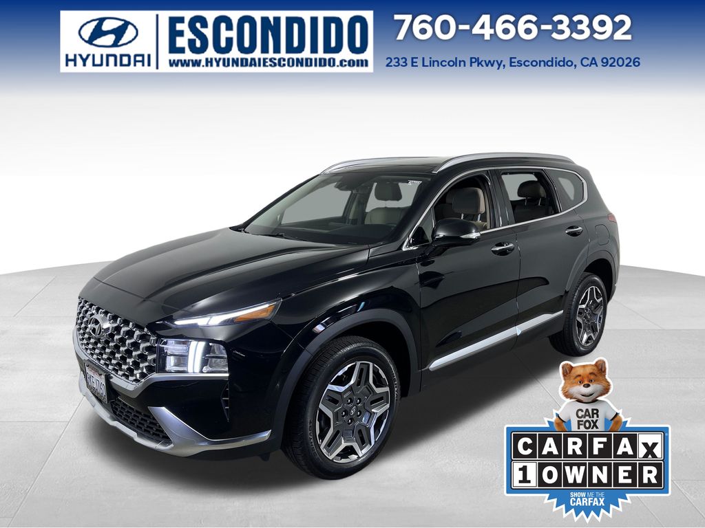 Twilight Black 2023 Hyundai Santa Fe Hybrid SUV / Crossover All-Wheel Drive 6-Speed Automatic