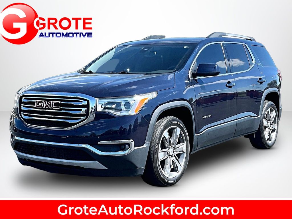 Dark Sapphire Blue Metallic 2017 GMC Acadia SUV / Crossover Front-Wheel Drive 6-Speed Automatic