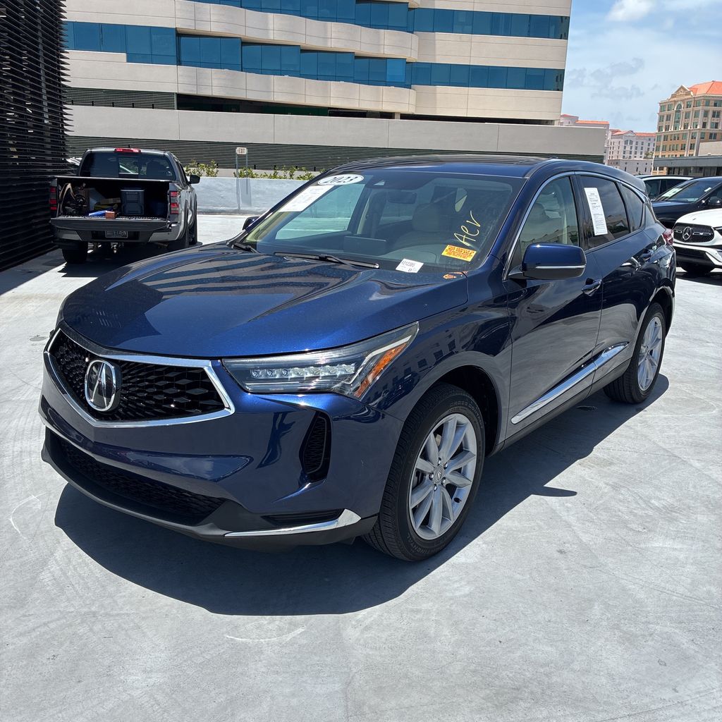 Fathom Blue Pearl 2023 Acura RDX SUV / Crossover All-Wheel Drive Automatic