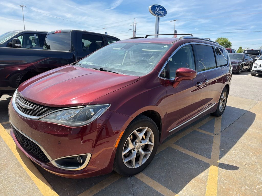Velvet Red Pearlcoat 2017 Chrysler Pacifica Touring L Plus FWD Minivan Front-Wheel Drive 9-Speed Automatic