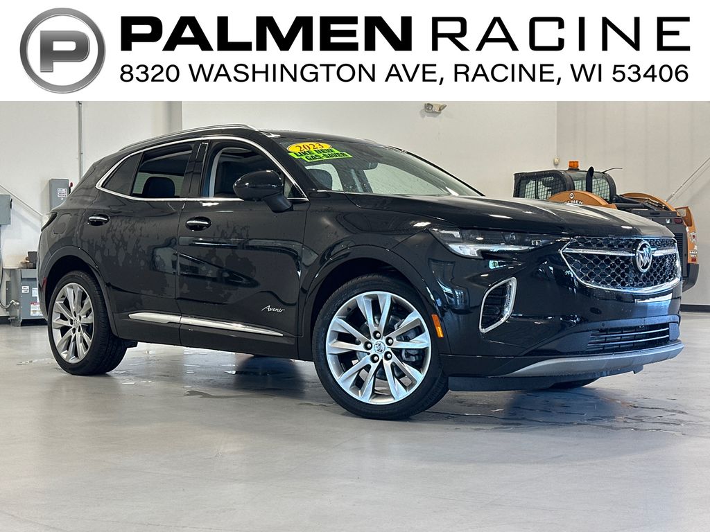 Black (Ebony Twilight Metallic) 2023 Buick Envision SUV / Crossover All-Wheel Drive 9-Speed Automatic
