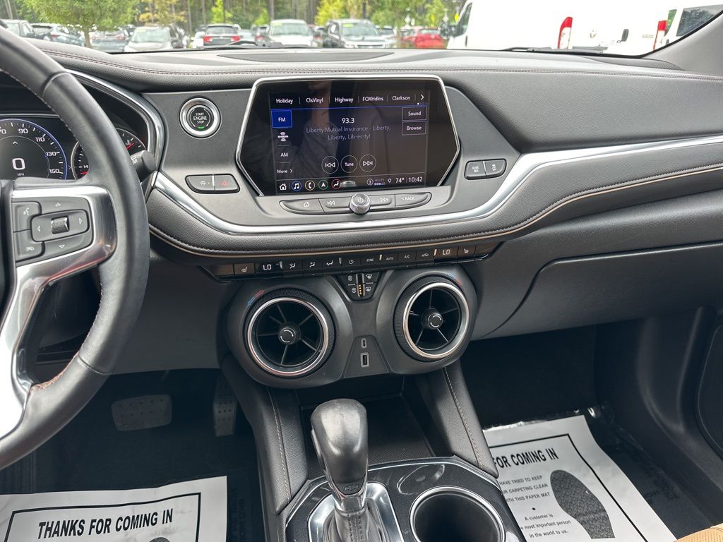 2022 Black Chevrolet Blazer Premier FWD SUV