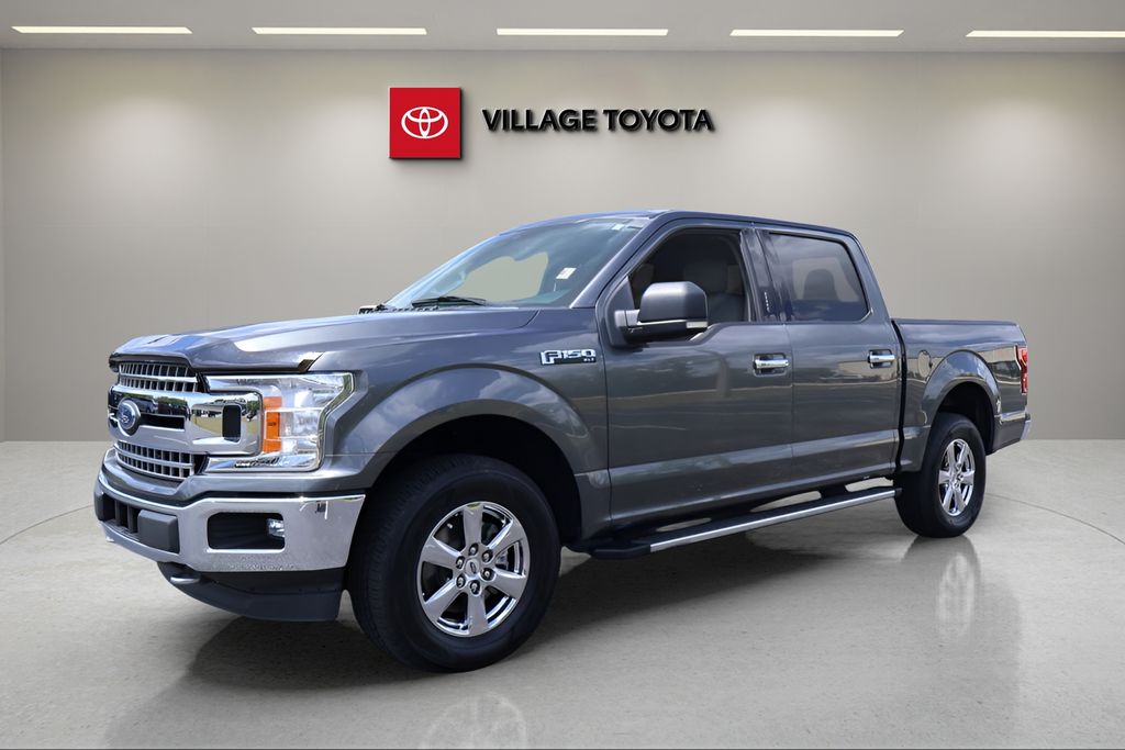 Gray (Magnetic) 2019 Ford F-150 XLT SuperCrew 4WD Pickup Truck Four-Wheel Drive Automatic