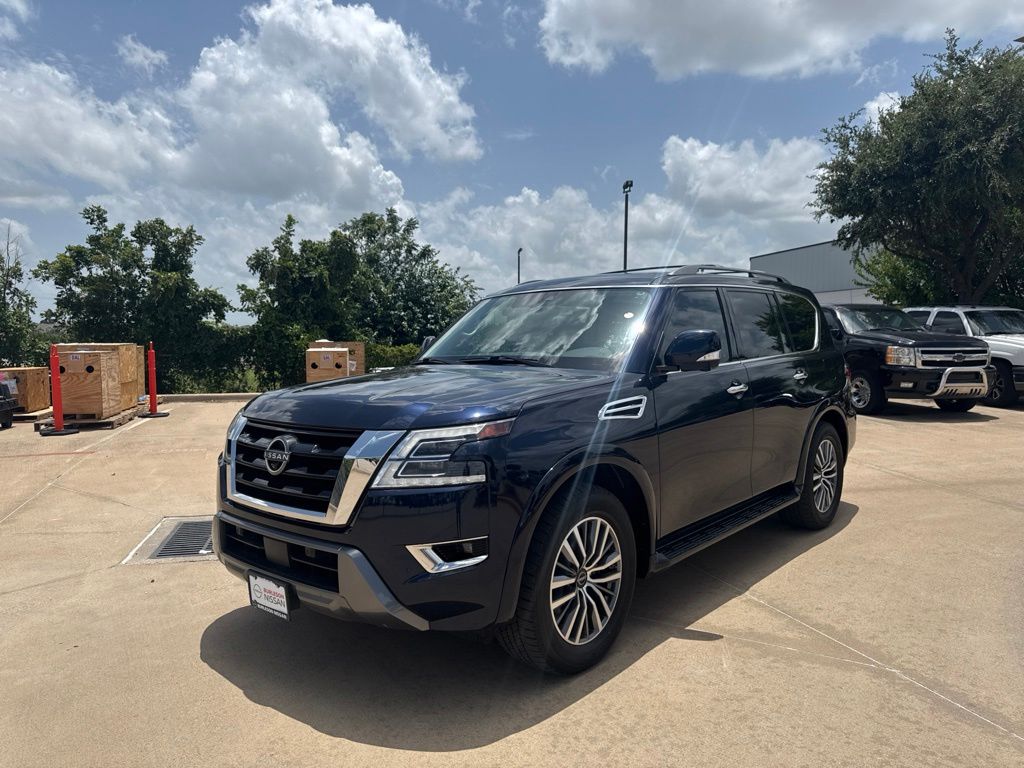Hermosa Blue Pearl 2023 Nissan Armada SUV / Crossover 4X2 7-Speed Automatic