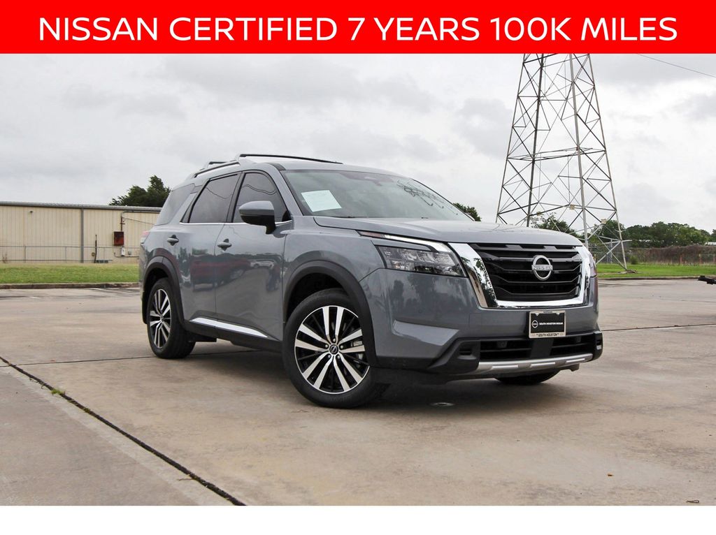 Boulder Gray 2025 Nissan Pathfinder SUV / Crossover Front-Wheel Drive 9-Speed Automatic