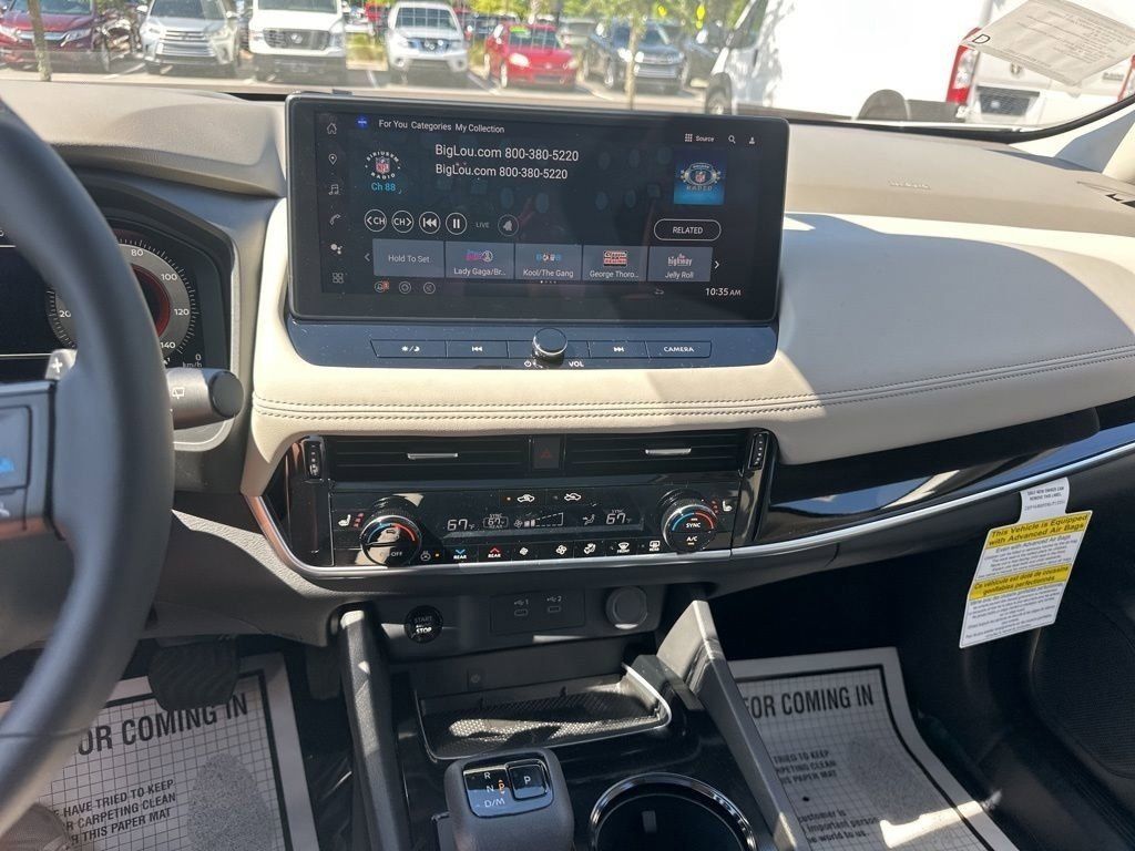2025 Everest White Pearl Nissan Rogue SL FWD SUV