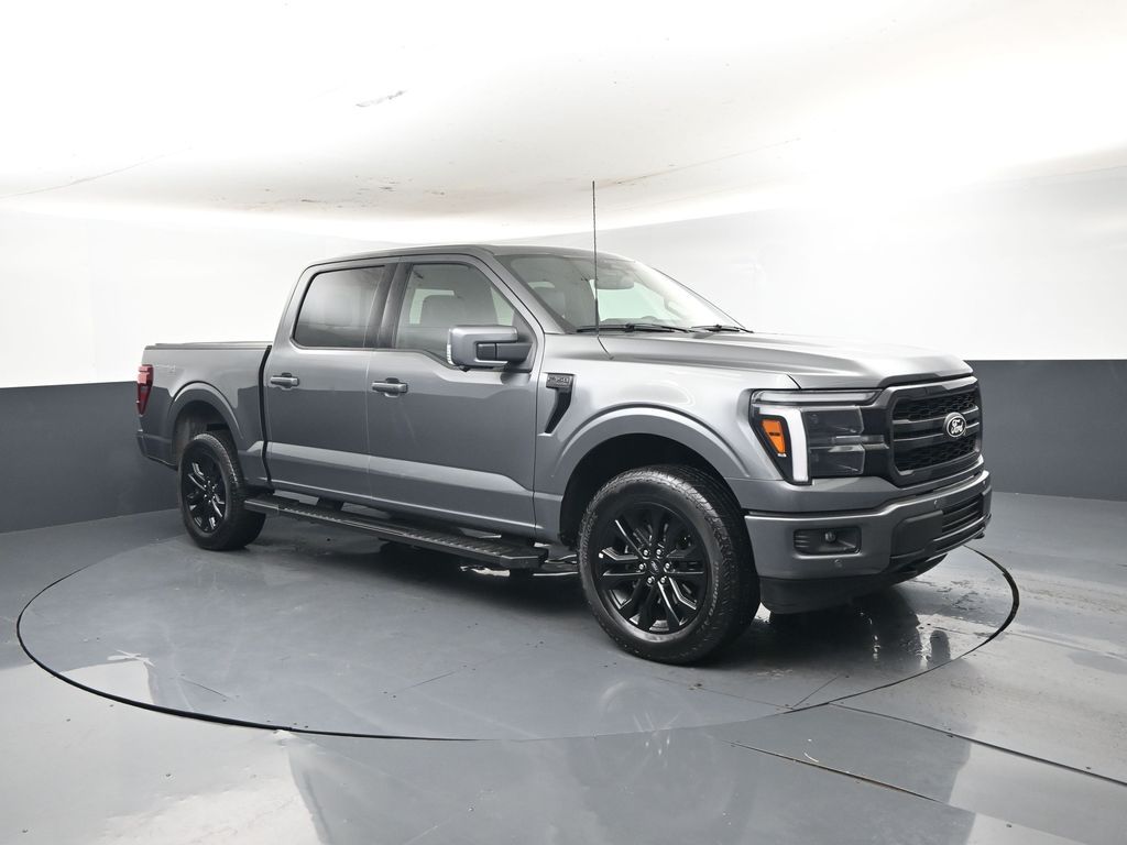 Gray Metallic 2025 Ford F-150 Pickup Truck Four-Wheel Drive Automatic