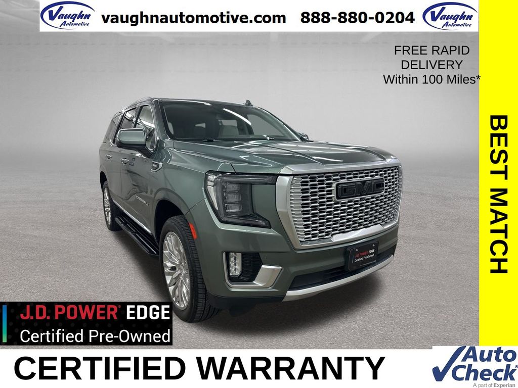 Frosted Pine Metallic 2024 GMC Yukon Denali 4WD SUV / Crossover Four-Wheel Drive