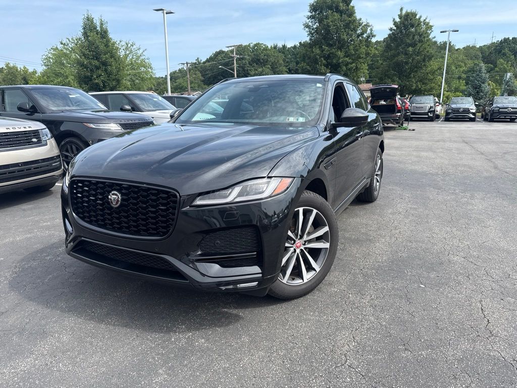 Santorini Black 2023 Jaguar F-PACE SUV / Crossover All-Wheel Drive 8-Speed Automatic