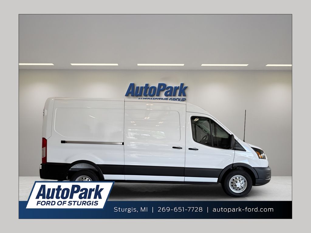 Oxford White 2026 Ford Transit Cargo Van All-Wheel Drive 