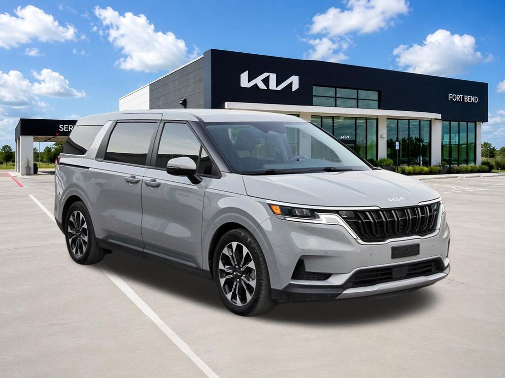 2024 Kia Carnival EX White at Classic Chevrolet Galveston