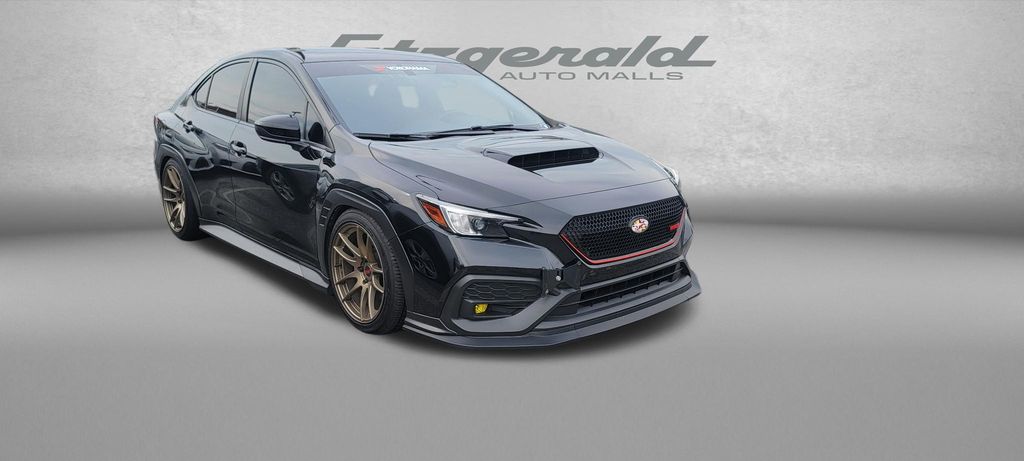 Crystal Black Silica 2023 Subaru WRX Sedan All-Wheel Drive 6-Speed Manual