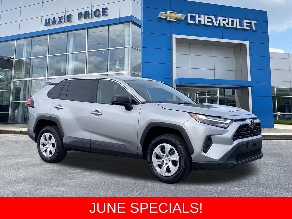Silver Sky Metallic 2024 Toyota RAV4 LE AWD SUV / Crossover All-Wheel Drive 8-Speed Automatic