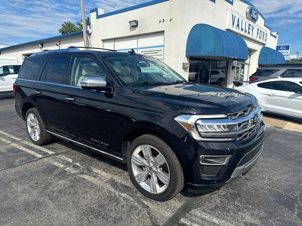 Black Metallic 2023 Ford Expedition SUV / Crossover Four-Wheel Drive Automatic