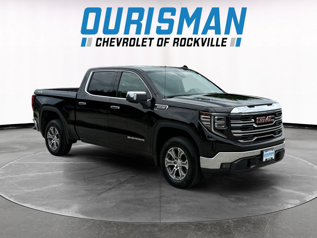 Onyx Black 2024 GMC Sierra 1500 Pickup Truck Four-Wheel Drive Automatic