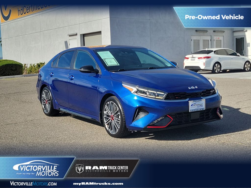 Deep Sea Blue 2024 Kia Forte Sedan Front-Wheel Drive 7-Speed Dual Clutch