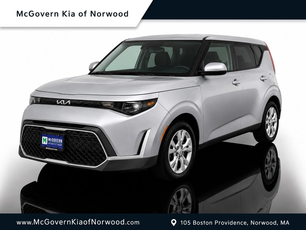 Steel Gray 2023 Kia Soul SUV / Crossover Front-Wheel Drive Continuously Variable Transmission